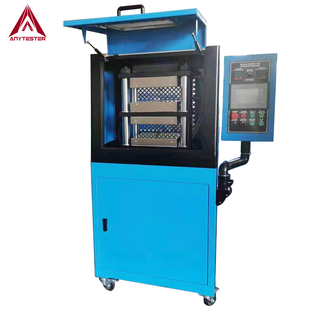 Лабораторный гидравлический пресс AT391 серии с сенсорным экраном.